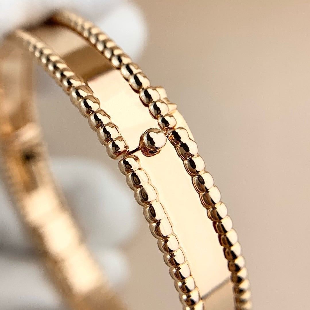 [Rani Jewelry]CLOVER PERLEE BRACELET SIGNATURE ENGRAVING SERIES