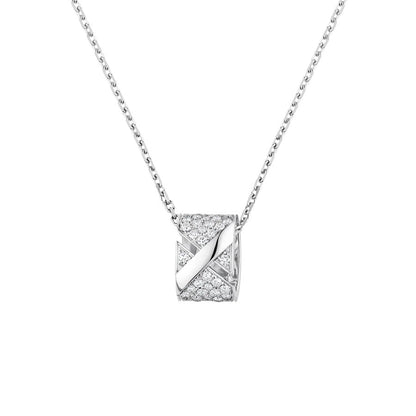 [Rani Jewelry]LIENS EVIDENCE DIAMOND PAVED NECKLACE