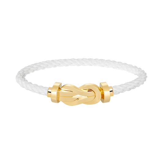 [Rani Jewelry]CHANCE LARGE 8 FIGURE BUCKLE NO DIAMOND BRACELET GOLD