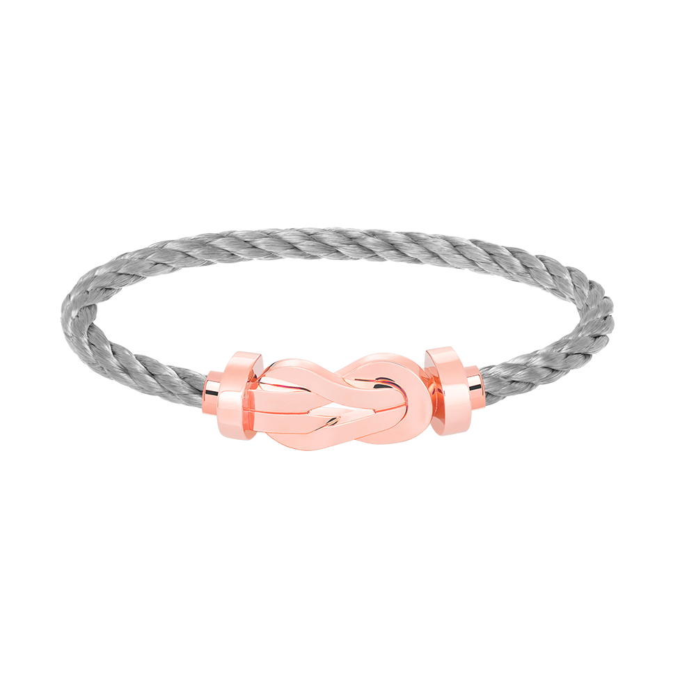 [Rani Jewelry]CHANCE LARGE 8 FIGURE BUCKLE NO DIAMOND BRACELET ROSE GOLD