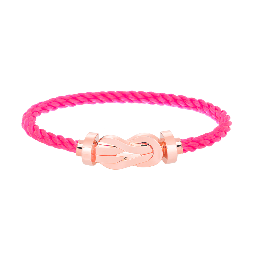 [Rani Jewelry]CHANCE LARGE 8 FIGURE BUCKLE NO DIAMOND BRACELET ROSE GOLD