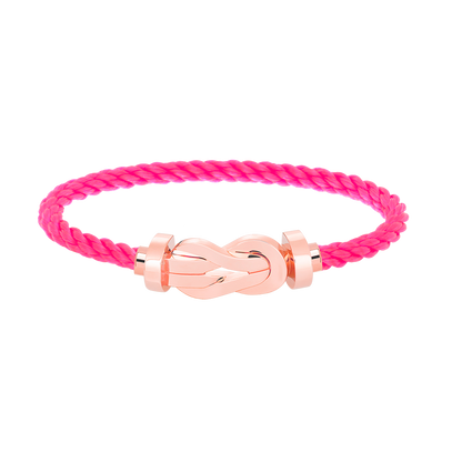 [Rani Jewelry]CHANCE LARGE 8 FIGURE BUCKLE NO DIAMOND BRACELET ROSE GOLD