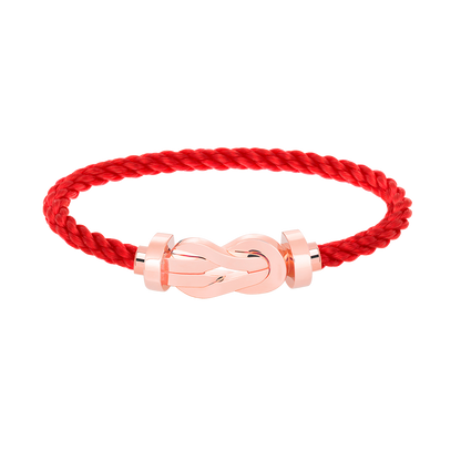 [Rani Jewelry]CHANCE LARGE 8 FIGURE BUCKLE NO DIAMOND BRACELET ROSE GOLD