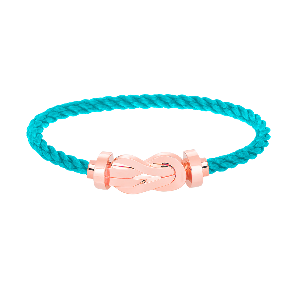 [Rani Jewelry]CHANCE LARGE 8 FIGURE BUCKLE NO DIAMOND BRACELET ROSE GOLD