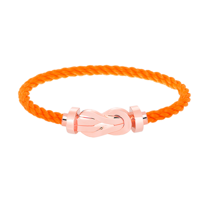 [Rani Jewelry]CHANCE LARGE 8 FIGURE BUCKLE NO DIAMOND BRACELET ROSE GOLD
