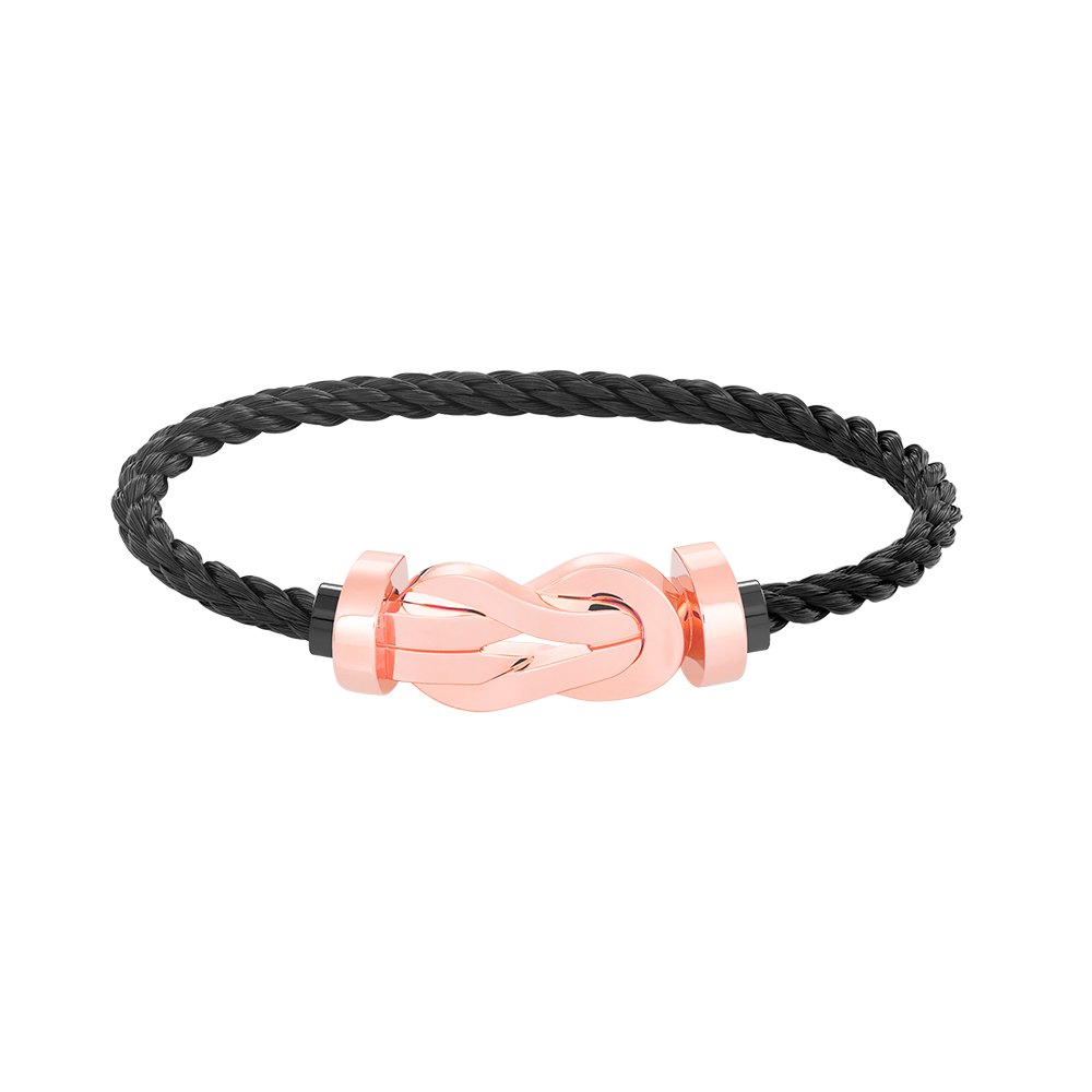 [Rani Jewelry]CHANCE LARGE 8 FIGURE BUCKLE NO DIAMOND BRACELET ROSE GOLD