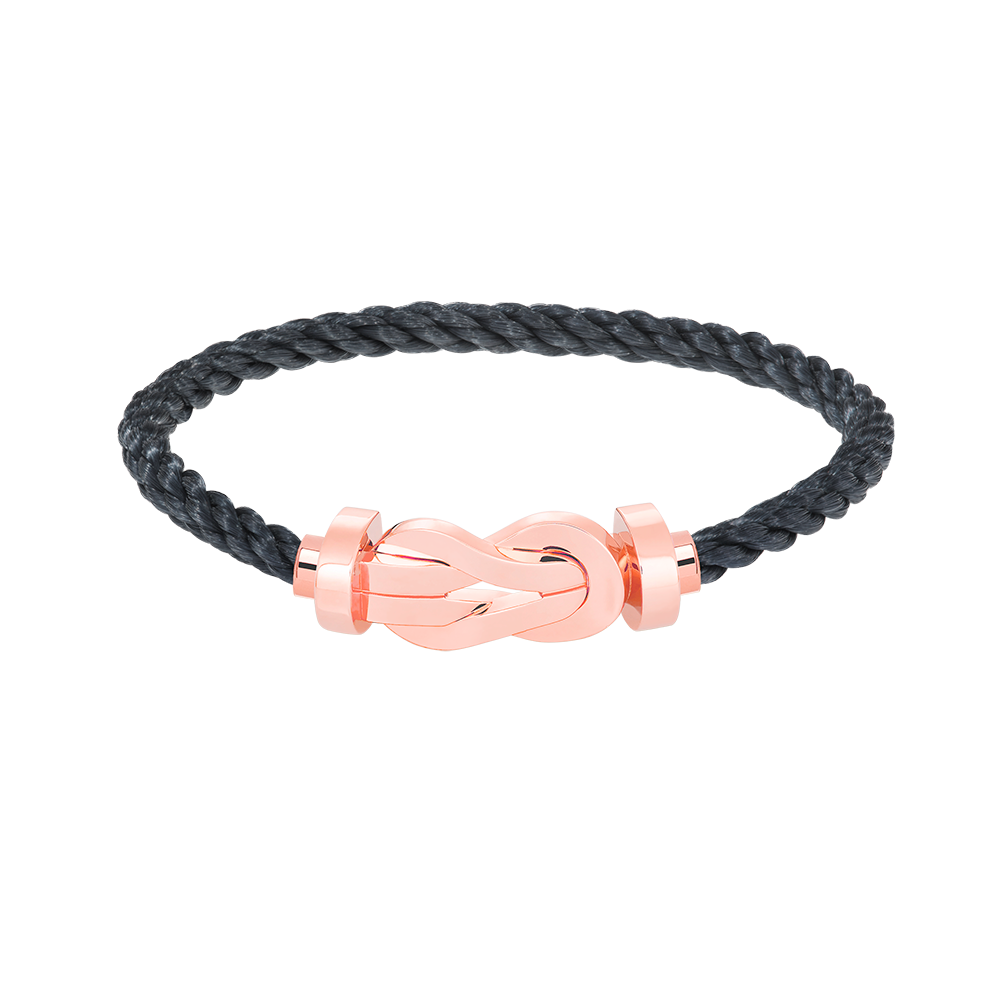 [Rani Jewelry]CHANCE LARGE 8 FIGURE BUCKLE NO DIAMOND BRACELET ROSE GOLD