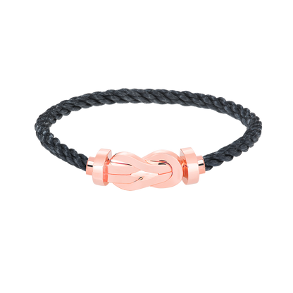 [Rani Jewelry]CHANCE LARGE 8 FIGURE BUCKLE NO DIAMOND BRACELET ROSE GOLD