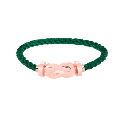 [Rani Jewelry]CHANCE LARGE 8 FIGURE BUCKLE NO DIAMOND BRACELET ROSE GOLD