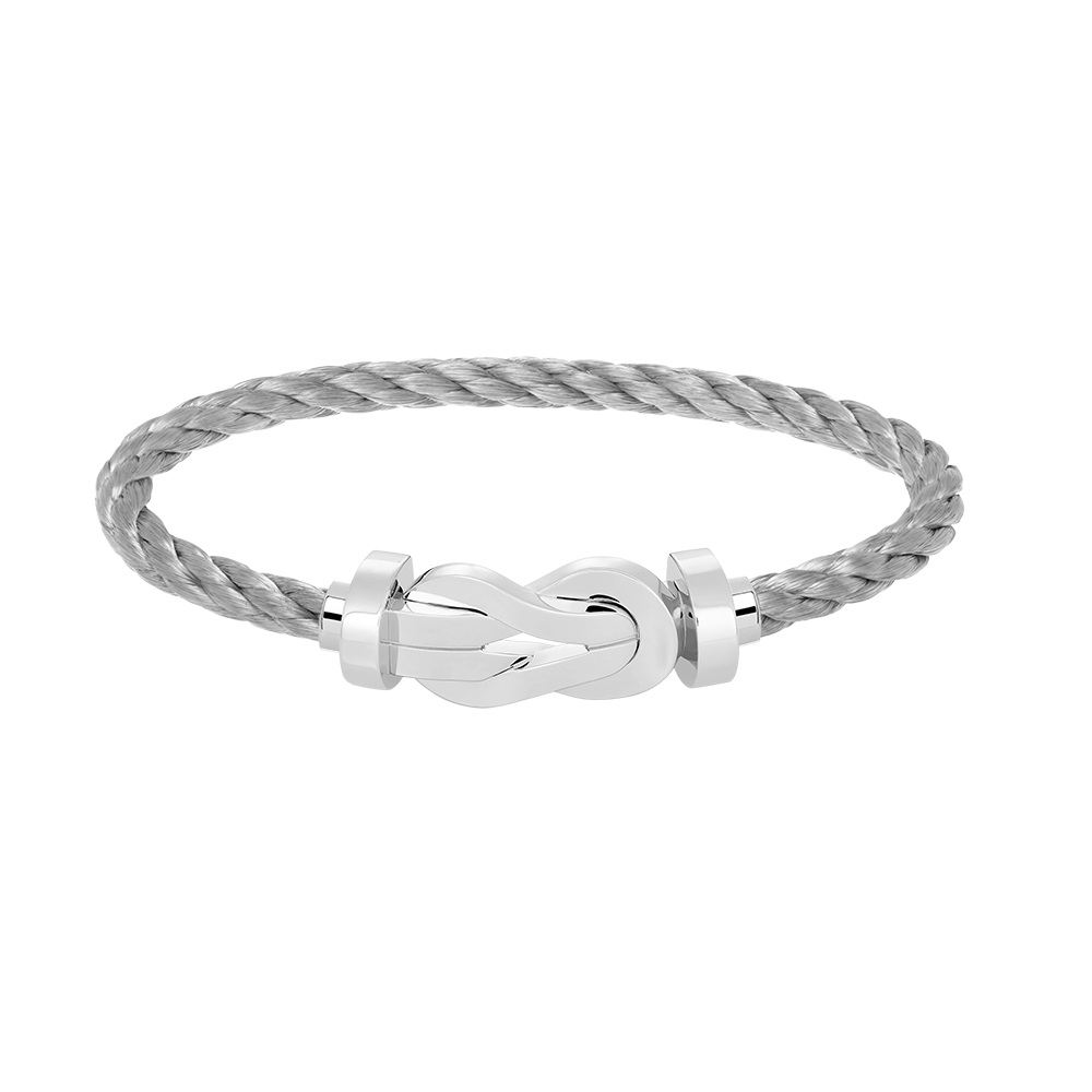 [Rani Jewelry]CHANCE LARGE 8 FIGURE BUCKLE NO DIAMOND BRACELET SILVER