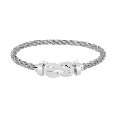 [Rani Jewelry]CHANCE LARGE 8 FIGURE BUCKLE NO DIAMOND BRACELET SILVER