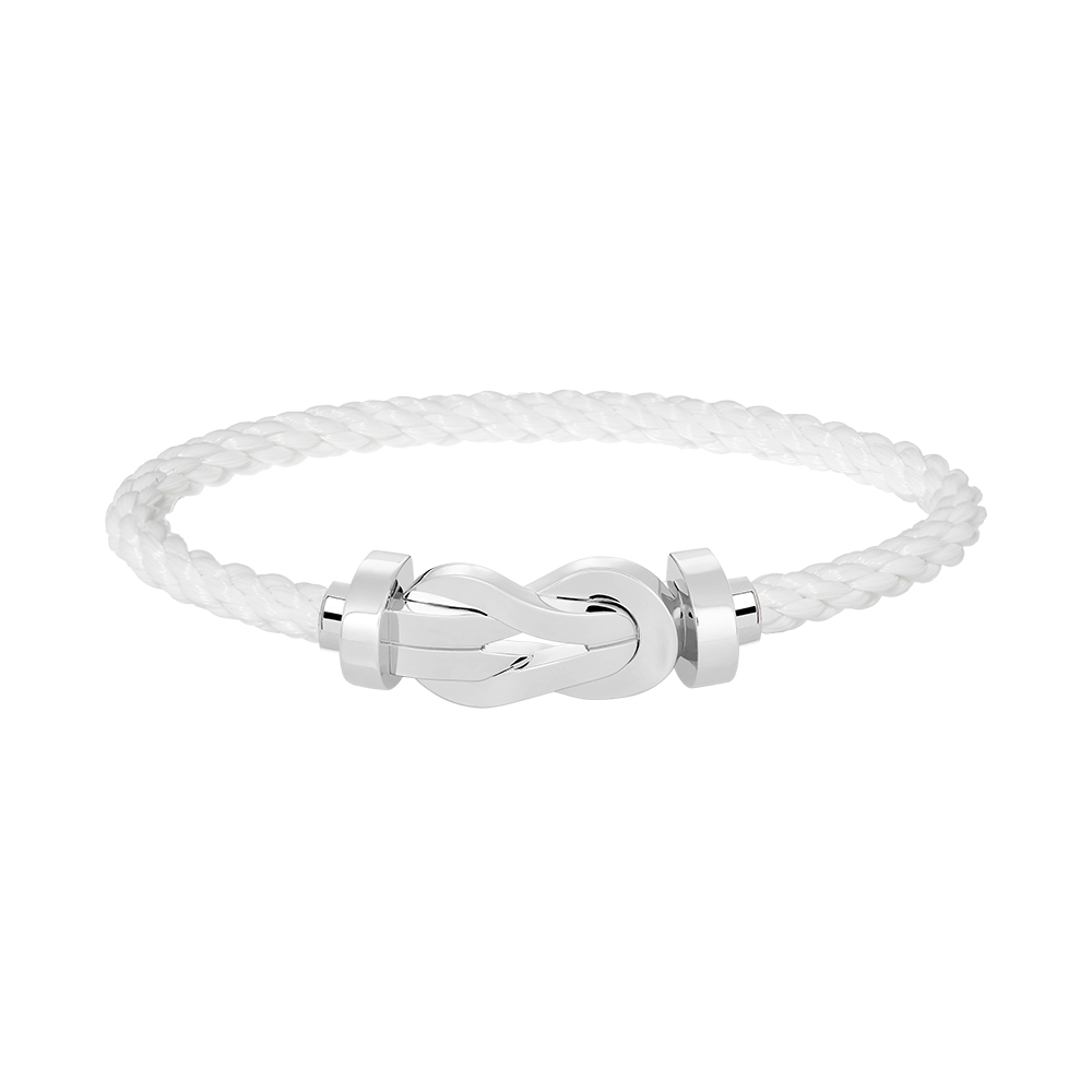 [Rani Jewelry]CHANCE LARGE 8 FIGURE BUCKLE NO DIAMOND BRACELET SILVER