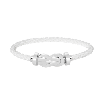 [Rani Jewelry]CHANCE LARGE 8 FIGURE BUCKLE NO DIAMOND BRACELET SILVER