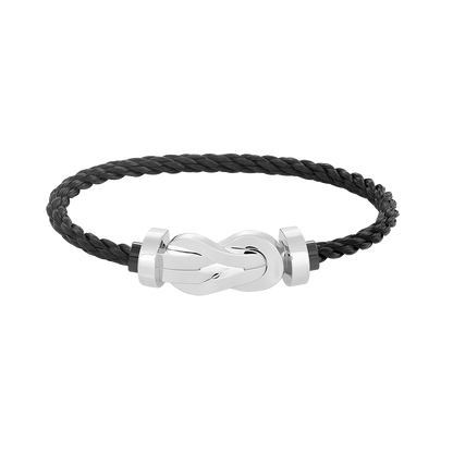 [Rani Jewelry]CHANCE LARGE 8 FIGURE BUCKLE NO DIAMOND BRACELET SILVER
