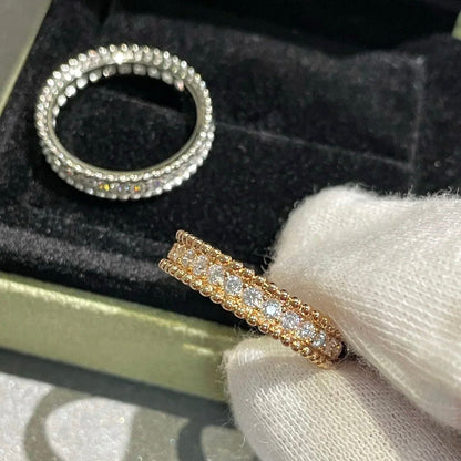 [Rani Jewelry]PERLEE DIAMOND ROSE GOLD RING
