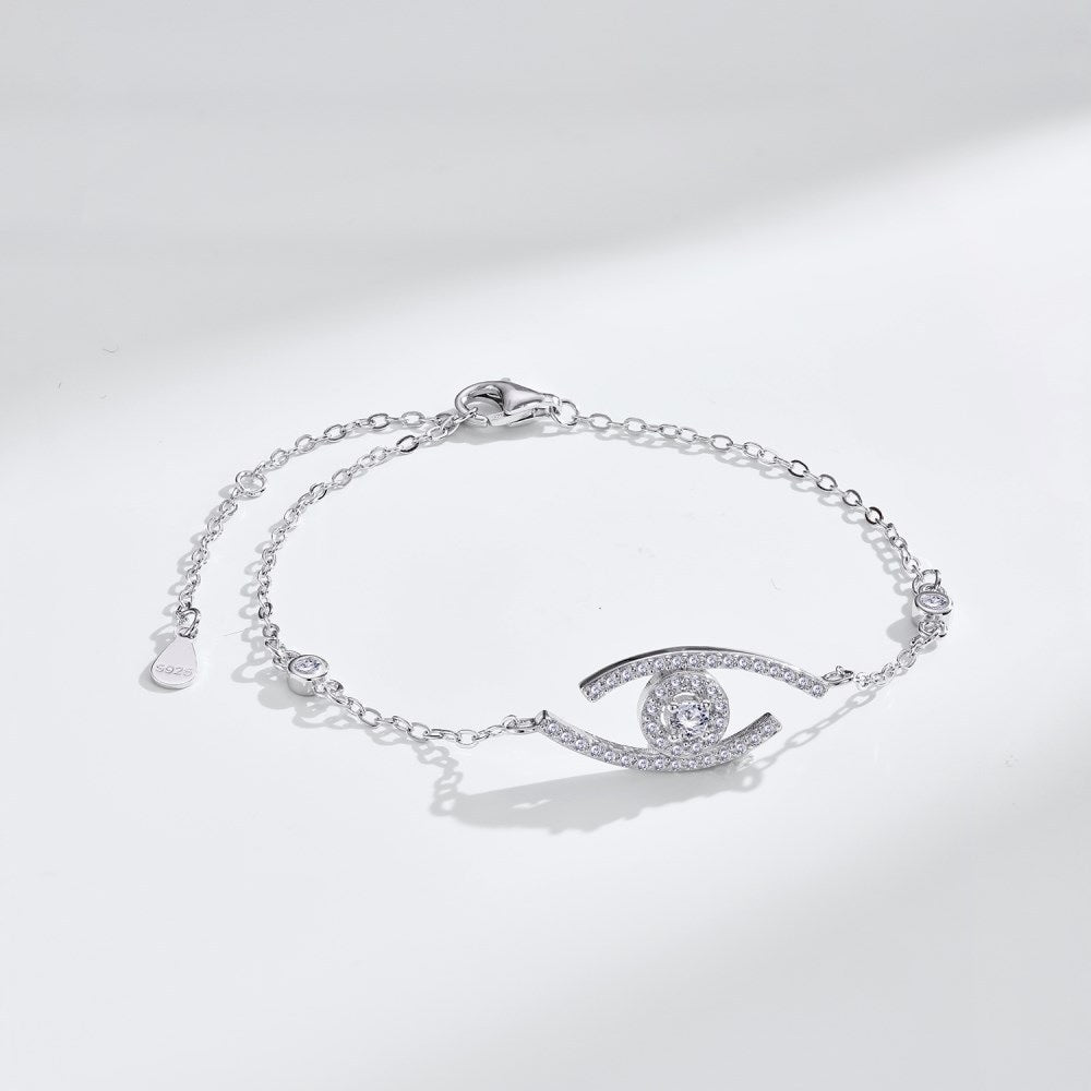 [Rani Jewelry]Lucky Eye Pave-Set Diamond Bracelet