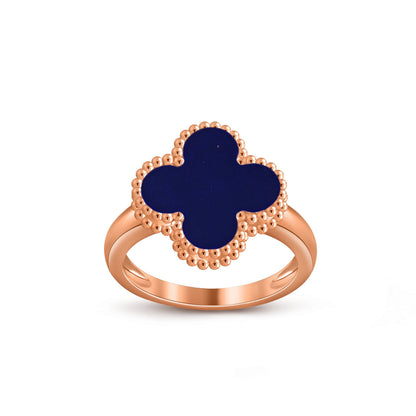 [Rani Jewelry]CLOVER RING ROSE GOLD COLLECTION