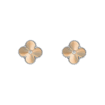 [Rani Jewelry]CLOVER SILVER 15MM EARRINGS COLLECTION