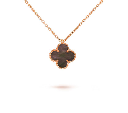 [Rani Jewelry]CLOVER MINI 9.5MM CARNELIANS NECKLACE COLLECTION