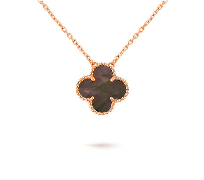 [Rani Jewelry]CLOVER 15MM SINGLE FLOWER NECKLACE COLLECTION
