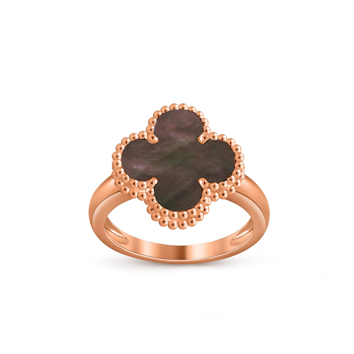 [Rani Jewelry]CLOVER RING ROSE GOLD COLLECTION