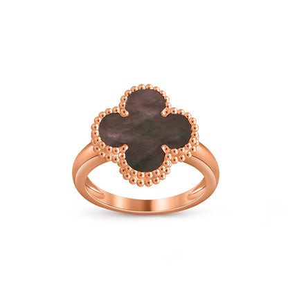 [Rani Jewelry]CLOVER RING ROSE GOLD COLLECTION