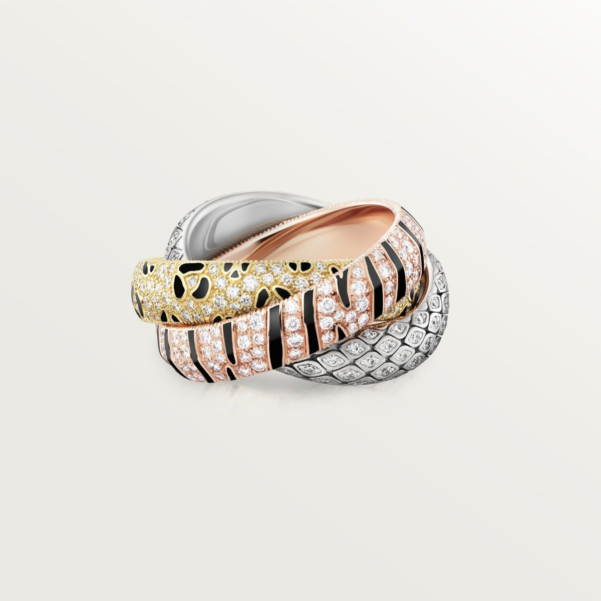 [Rani Jewelry] TRINITY  RING LEOPARD PRINT