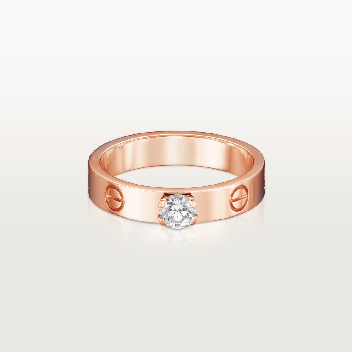 [Rani Jewelry] LOVE RING 3.6MM 1 BIG DIAMOND