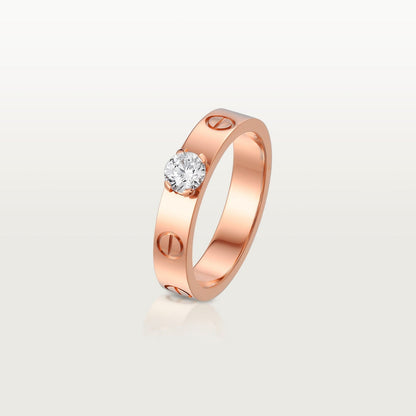 [Rani Jewelry] LOVE RING 3.6MM 1 BIG DIAMOND
