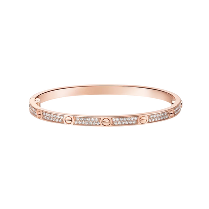 [Rani Jewelry] LOVE BRACELET 3.65MM DIAMOND-PAVED