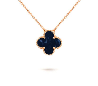 [Rani Jewelry]CLOVER 15MM SINGLE FLOWER NECKLACE COLLECTION