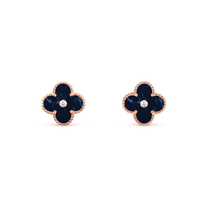 [Rani Jewelry]CLOVER  15MM DIAMOND EARRINGS COLLECTION
