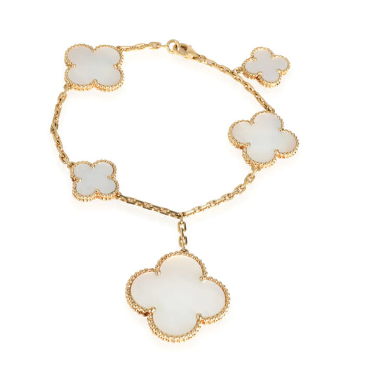 [Rani Jewelry]MAGIC CLOVER MOP GOLD BRACELET 5 MOTIFS