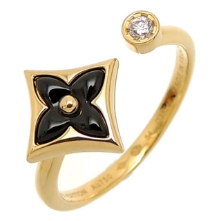 [Rani Jewelry]STAR 1 DIAMOND OPEN RING