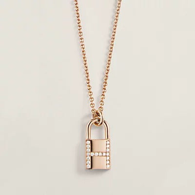 [Rani Jewelry]HM ADVANCED NICHE LOCK HEAD NECKLACE DIAMONDS