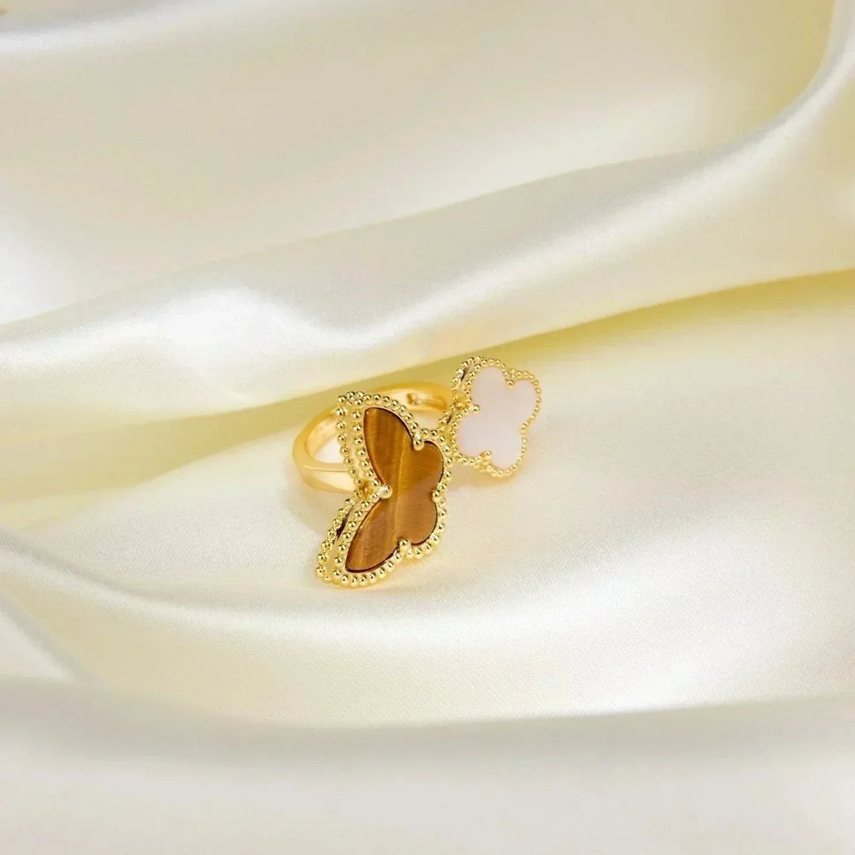 [Rani Jewelry]LUCKY BETWEEN THE FINGER RING