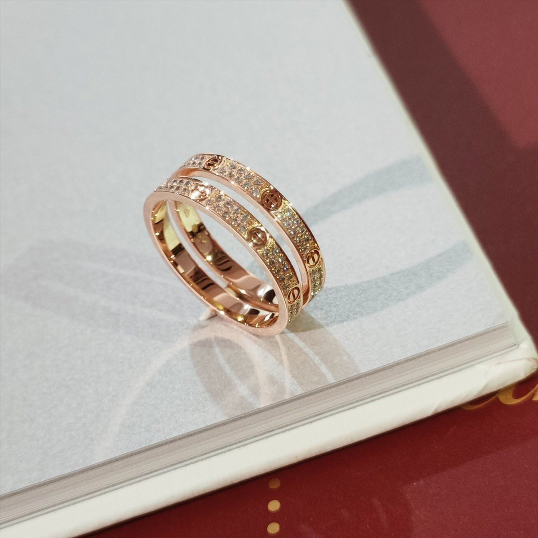 [Rani Jewelry] LOVE RING 2.65MM DIAMOND