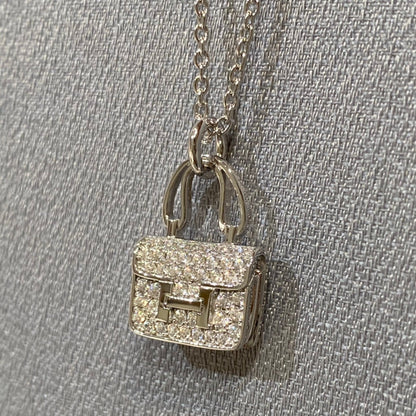 [Rani Jewelry]CONSTANCE PEDANT DIAMOND NECKLACE