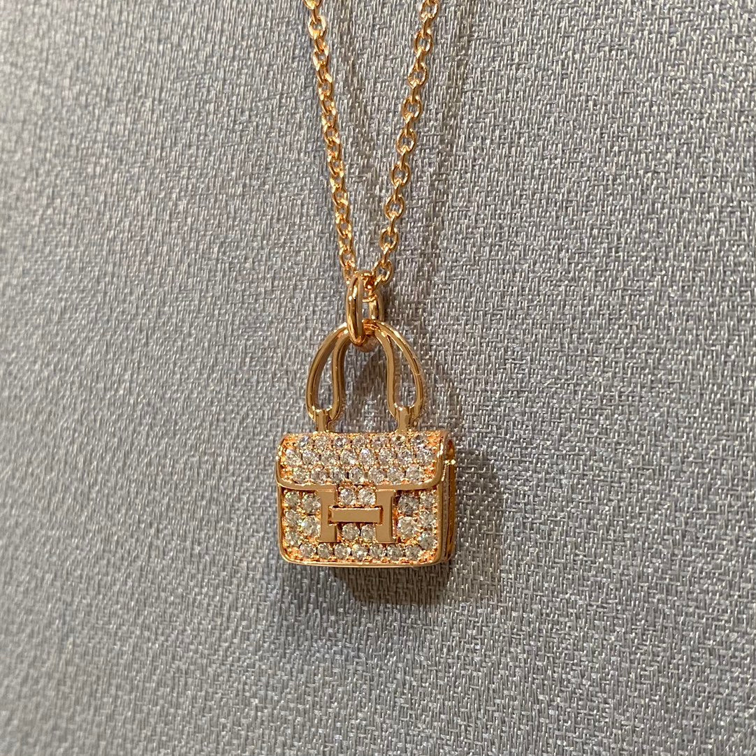 [Rani Jewelry]CONSTANCE PEDANT DIAMOND NECKLACE