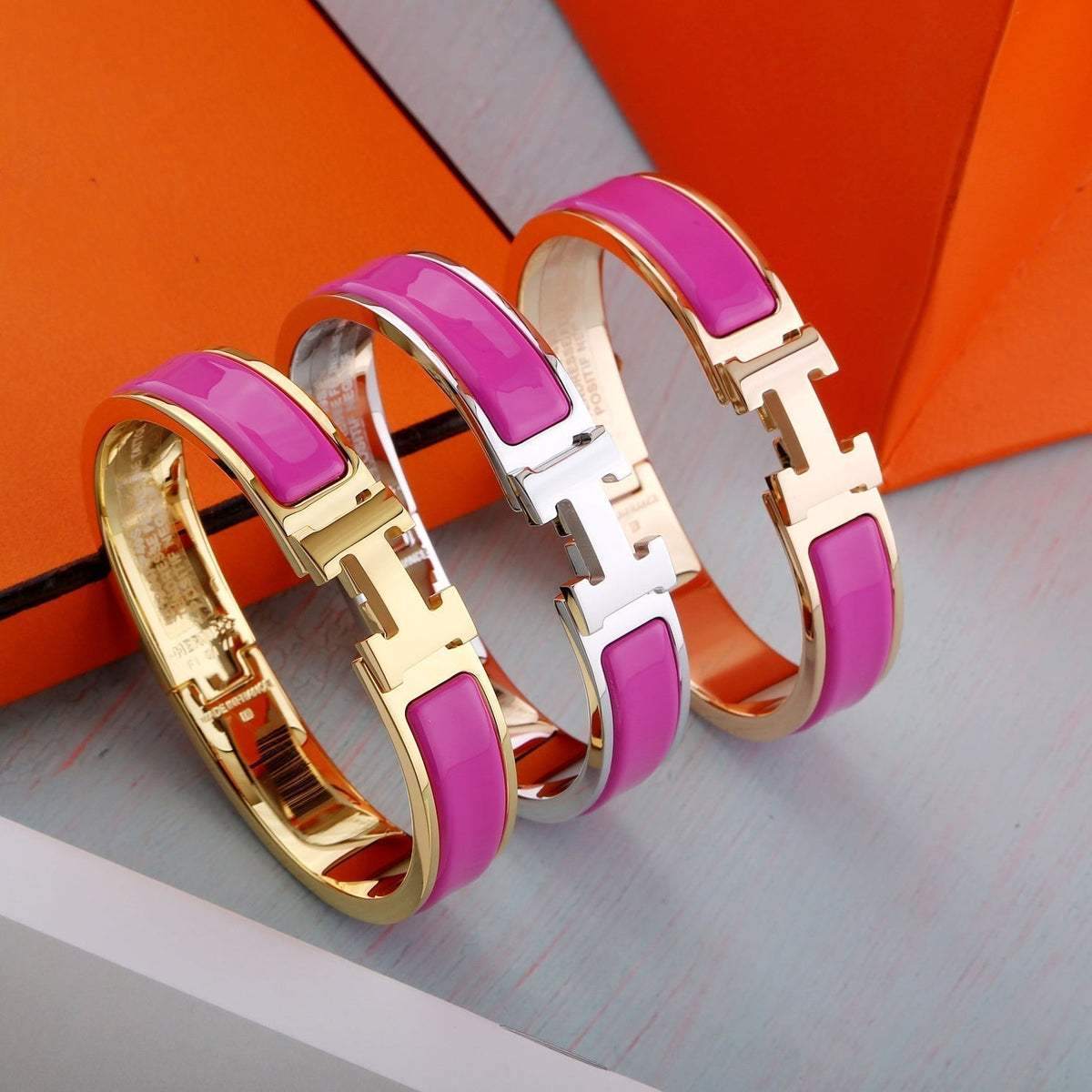 [Rani Jewelry]H PURPLE BRACELET