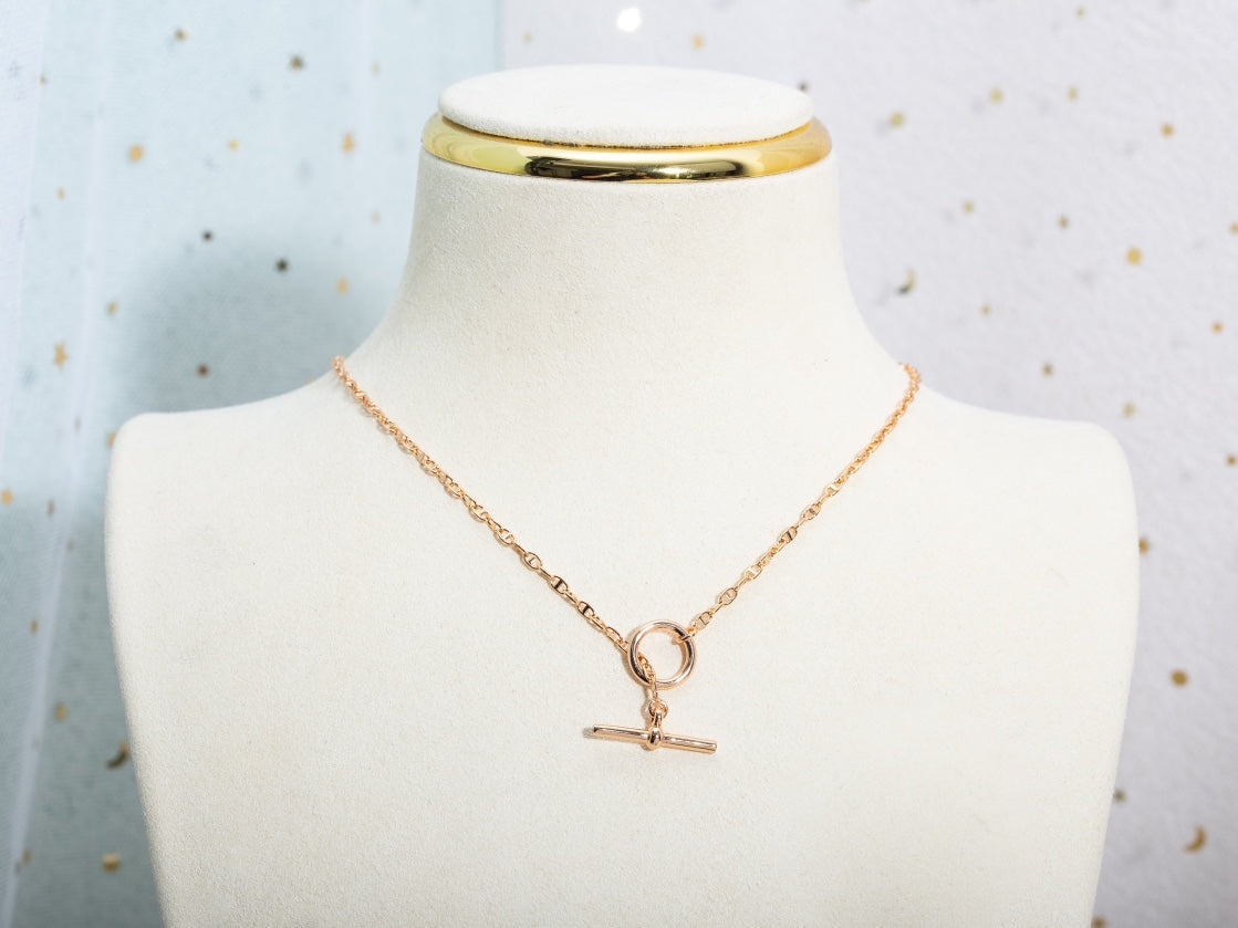 [Rani Jewelry]ECHAPPEE NECKLACE PINK GOLD