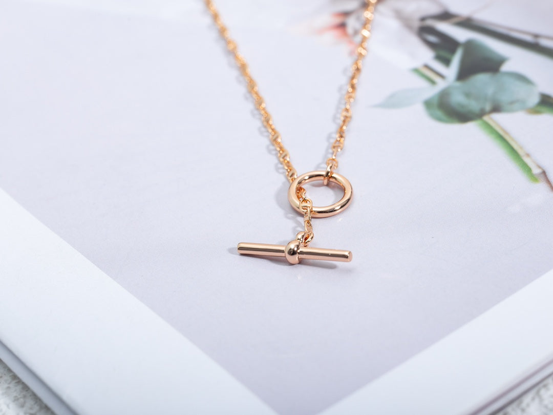 [Rani Jewelry]ECHAPPEE NECKLACE PINK GOLD