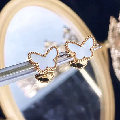 [Rani Jewelry]SWEET BUTTERFLY MOP EARSTUDS