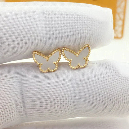 [Rani Jewelry]SWEET BUTTERFLY MOP EARSTUDS