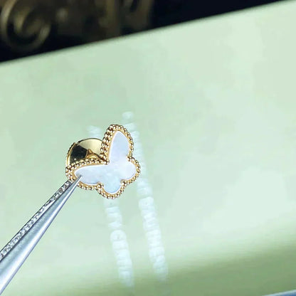 [Rani Jewelry]SWEET BUTTERFLY MOP EARSTUDS