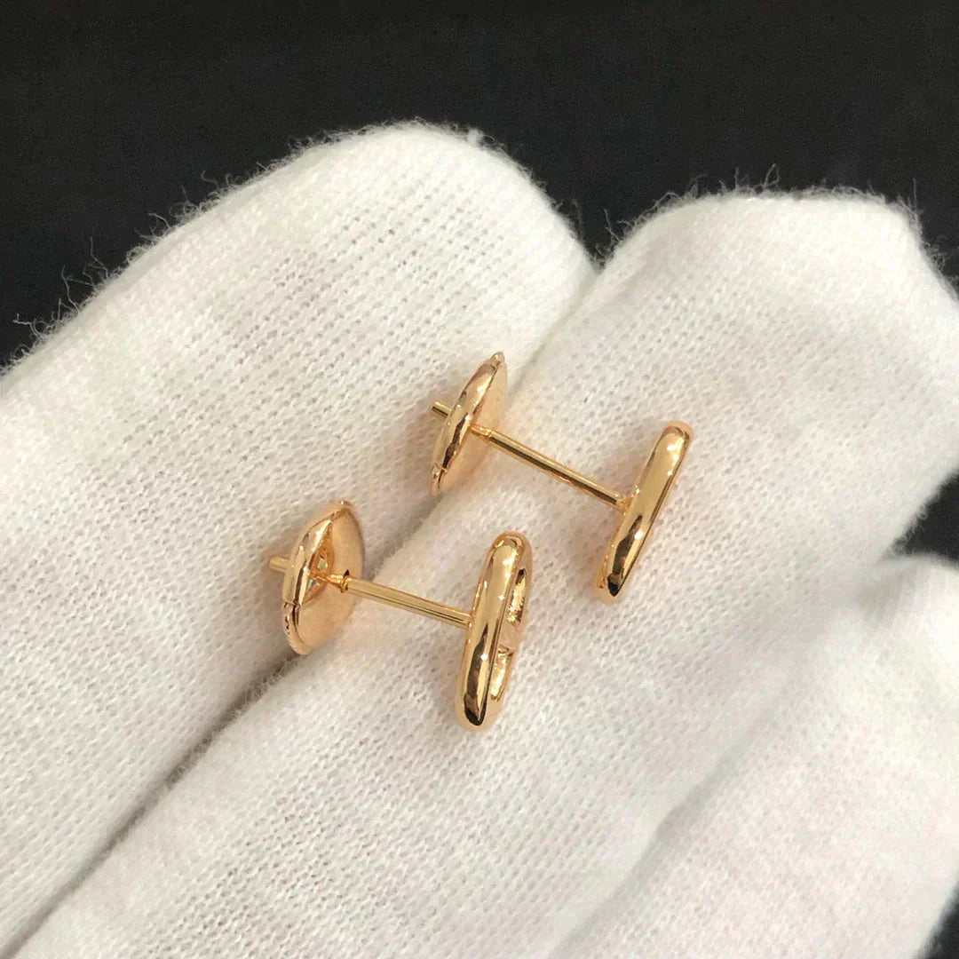 [Rani Jewelry]CHAINE SMALL EARRINGS GOLD AND SILVER