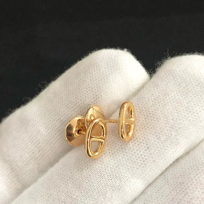 [Rani Jewelry]CHAINE SMALL EARRINGS GOLD AND SILVER