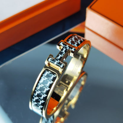 [Rani Jewelry]H HORSE BRACELET 12MM