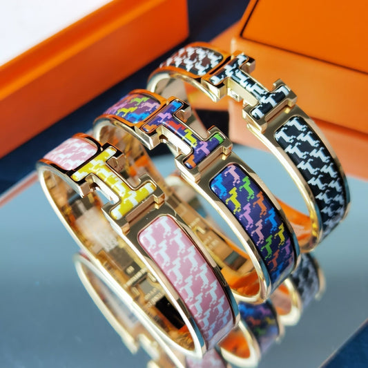 [Rani Jewelry]H HORSE BRACELET 12MM