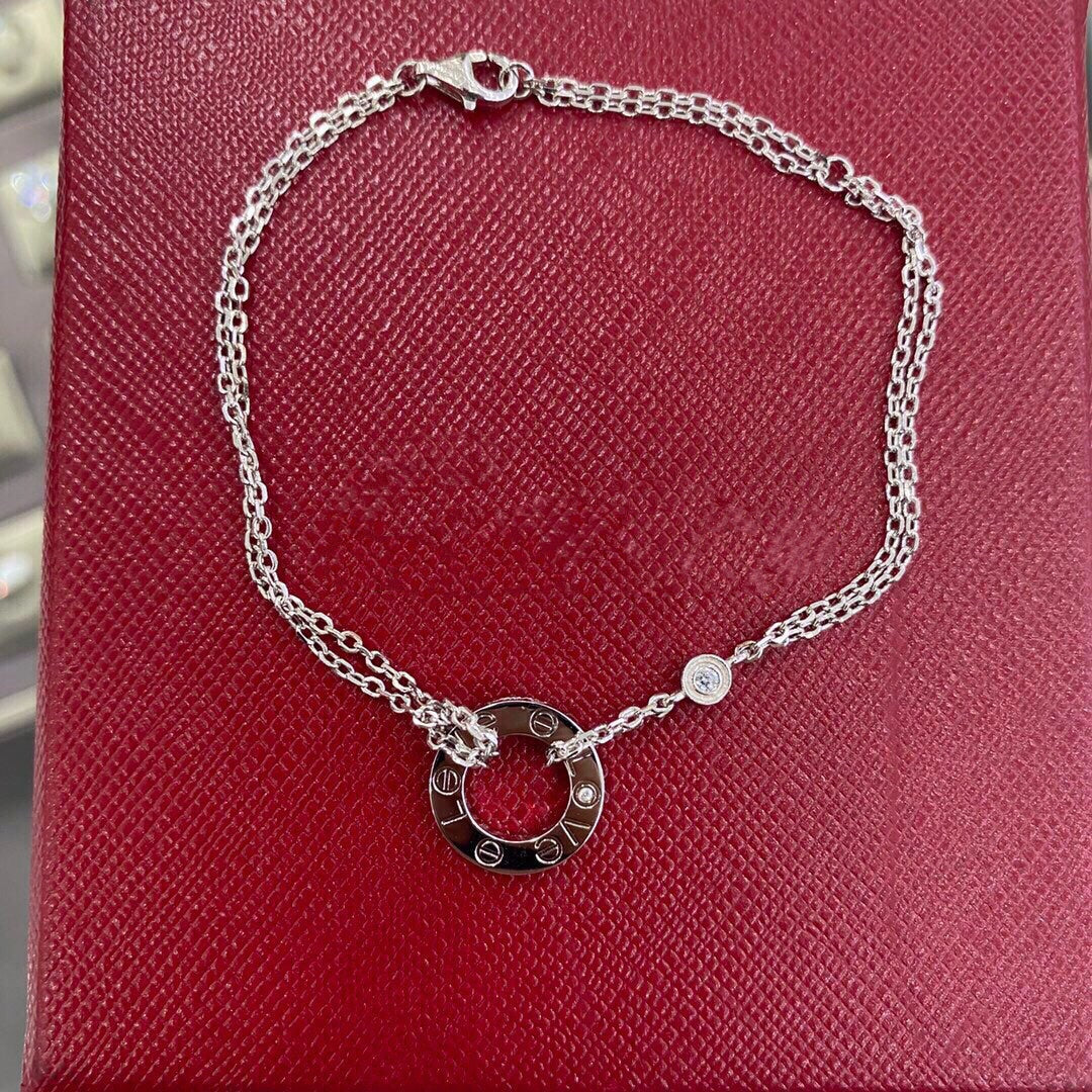 [Rani Jewelry] LOVE BRACELET 2 DIAMOND